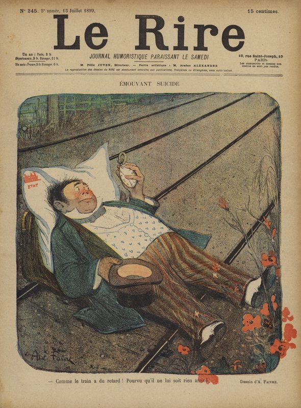Illustration för Le Rire av Jules Abel Faivre