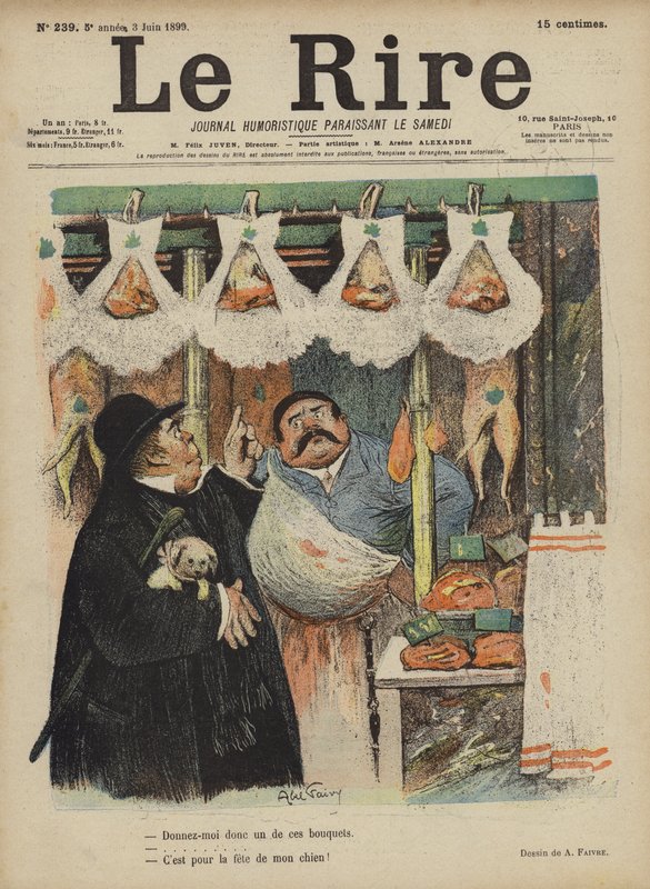 Illustration för Le Rire av Jules Abel Faivre
