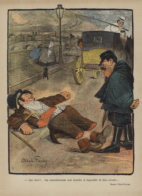 Illustration för Le Rire av Jules Abel Faivre
