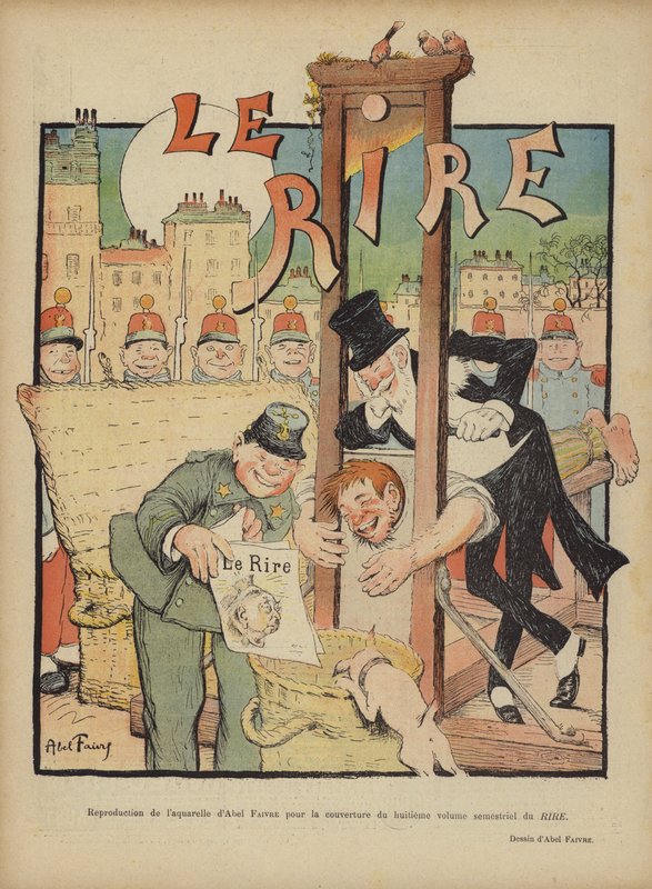 Illustration för Le Rire av Jules Abel Faivre