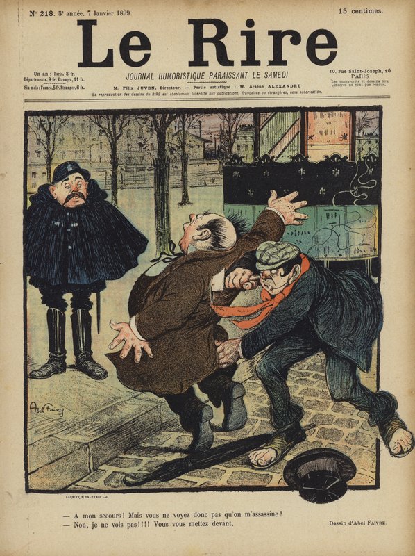Illustration för Le Rire av Jules Abel Faivre
