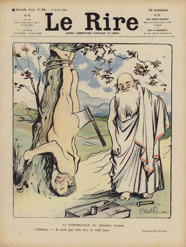 Illustration för Le Rire av Jules Abel Faivre
