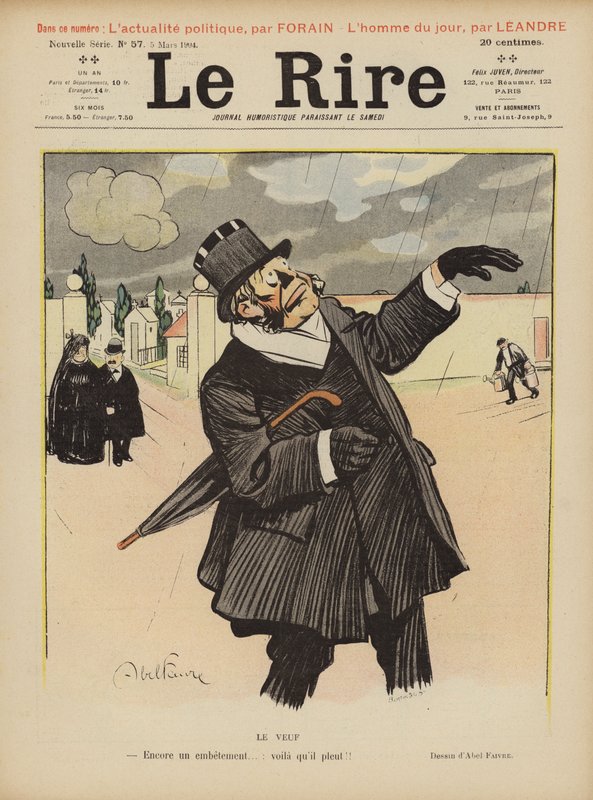 Illustration för Le Rire av Jules Abel Faivre