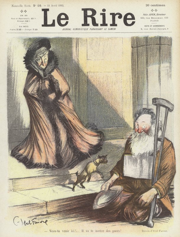 Illustration för Le Rire av Jules Abel Faivre
