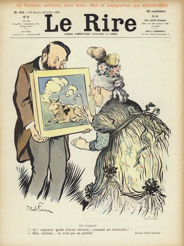 Illustration för Le Rire av Jules Abel Faivre