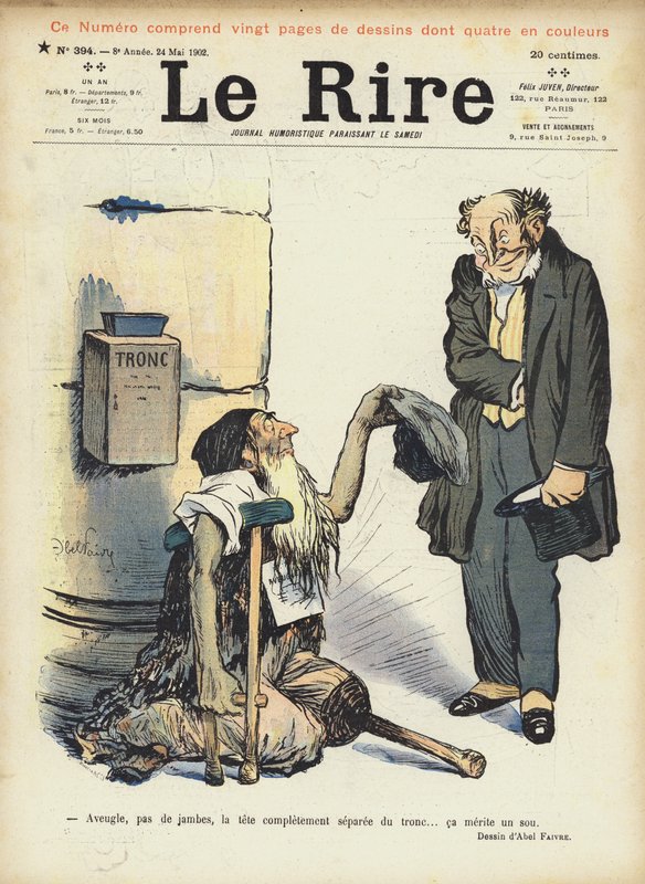 Illustration för Le Rire av Jules Abel Faivre