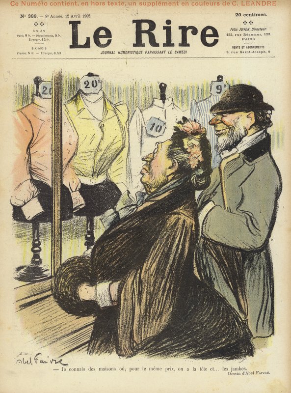 Illustration för Le Rire av Jules Abel Faivre