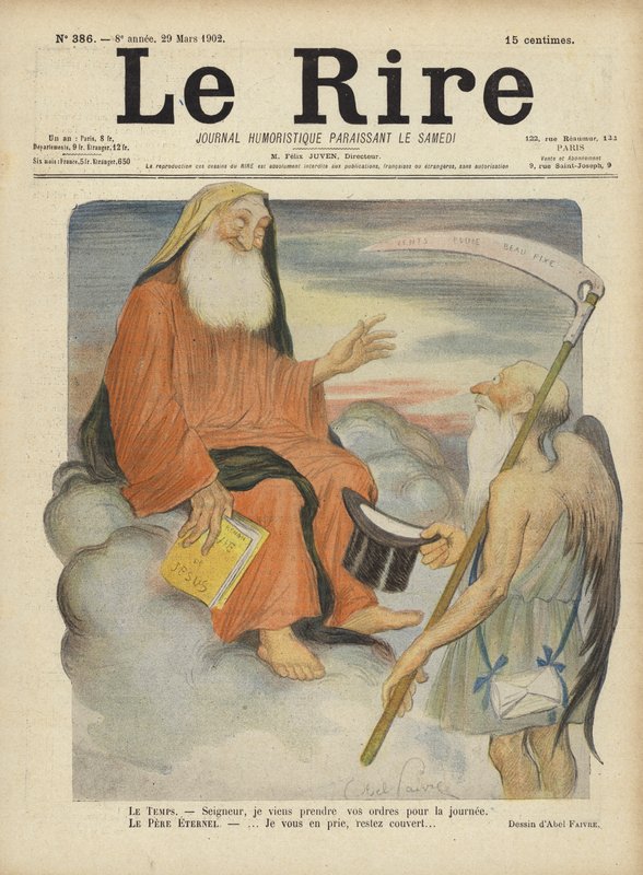 Illustration för Le Rire av Jules Abel Faivre