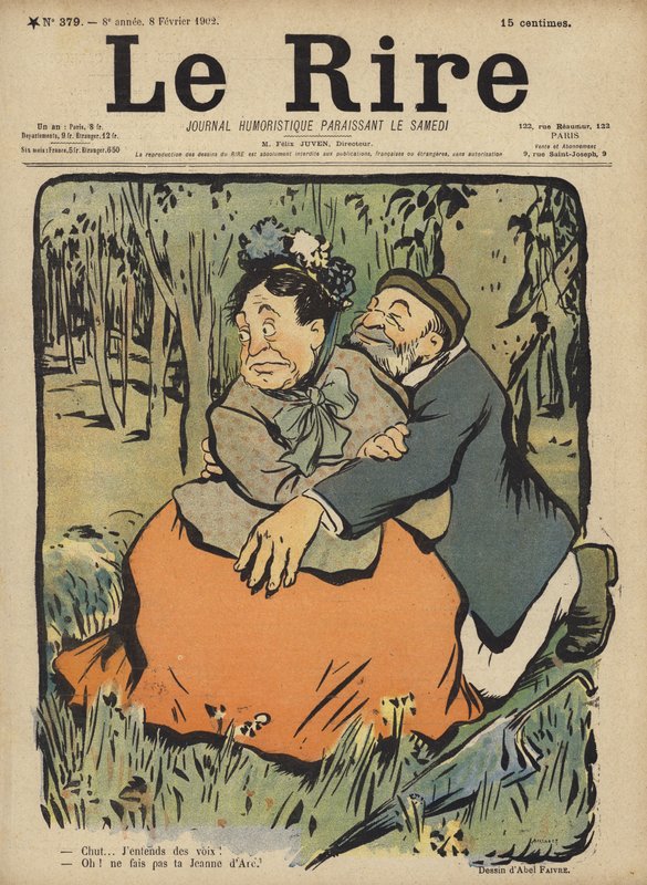 Illustration för Le Rire av Jules Abel Faivre
