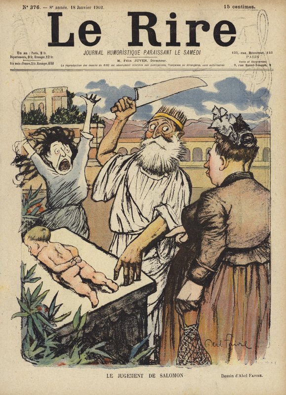Illustration för Le Rire av Jules Abel Faivre