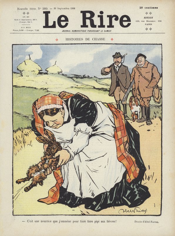 Illustration för Le Rire av Jules Abel Faivre