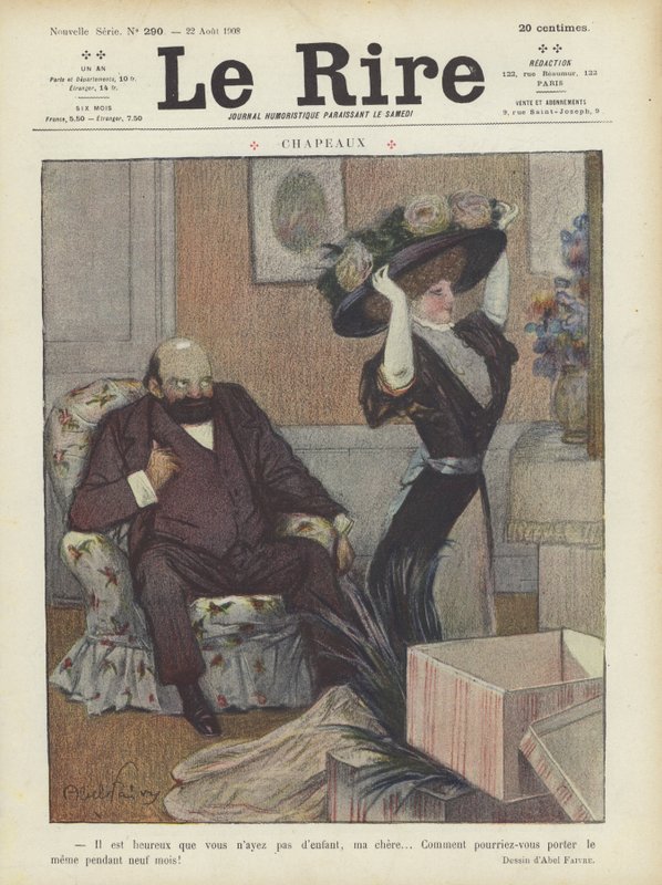 Illustration för Le Rire av Jules Abel Faivre