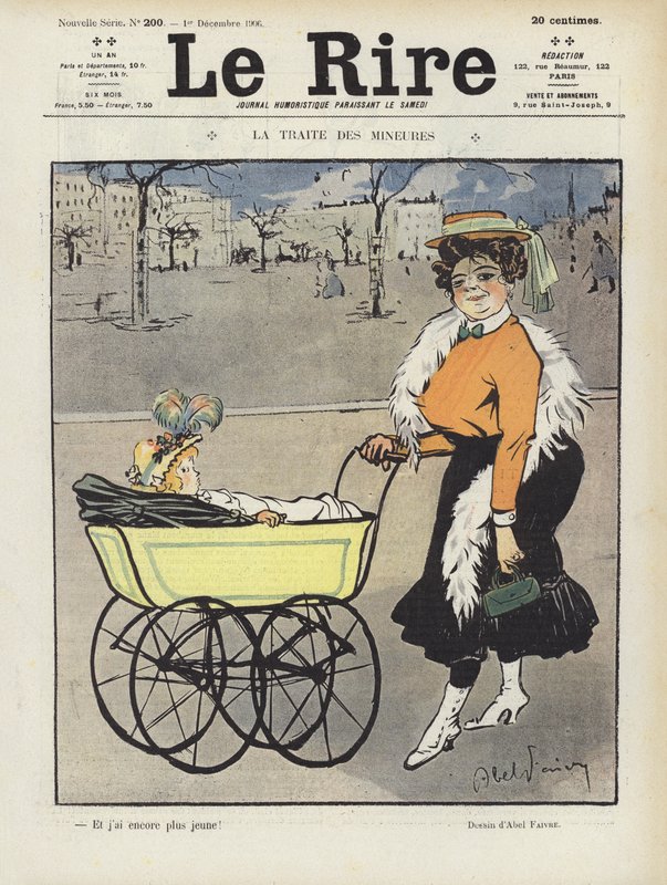 Illustration för Le Rire av Jules Abel Faivre