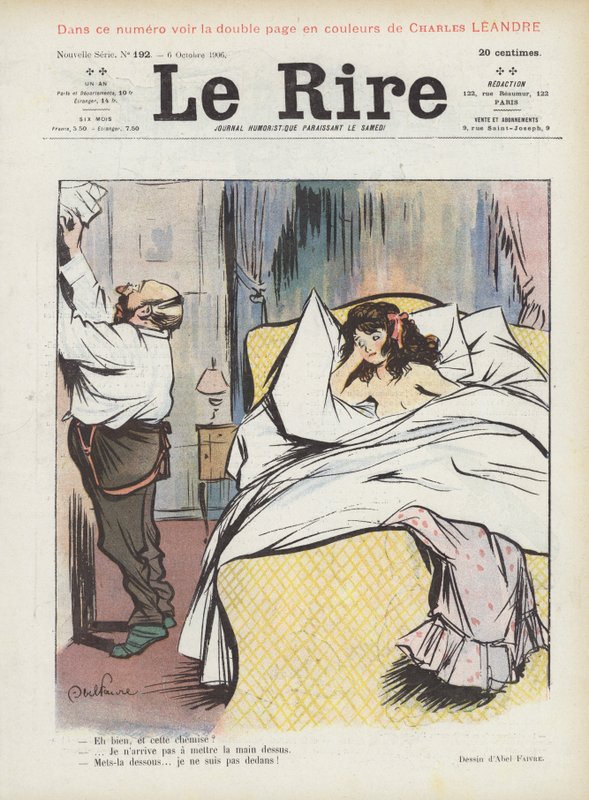 Illustration för Le Rire av Jules Abel Faivre