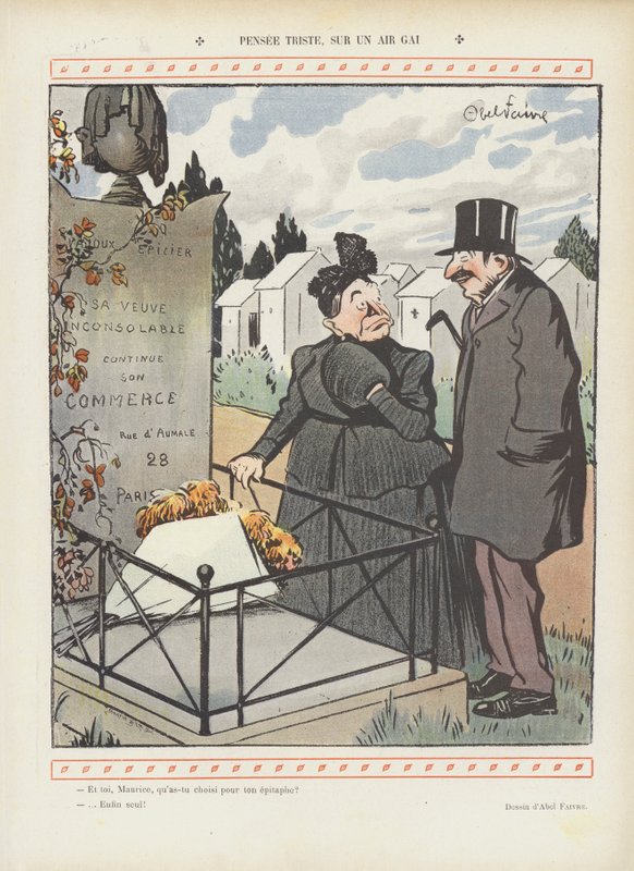 Illustration för Le Rire av Jules Abel Faivre