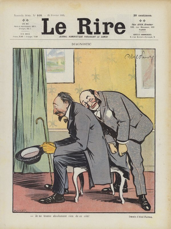 Illustration för Le Rire av Jules Abel Faivre