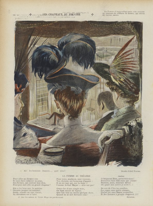 Illustration för Le Rire av Jules Abel Faivre
