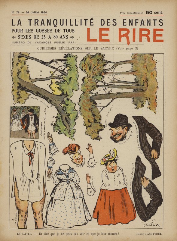 Illustration för Le Rire av Jules Abel Faivre