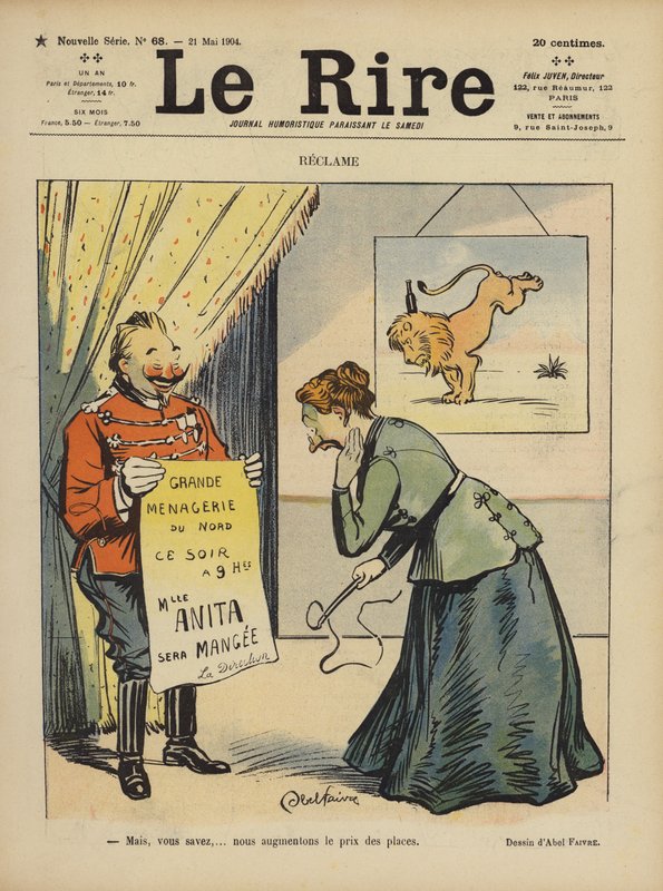 Illustration för Le Rire av Jules Abel Faivre