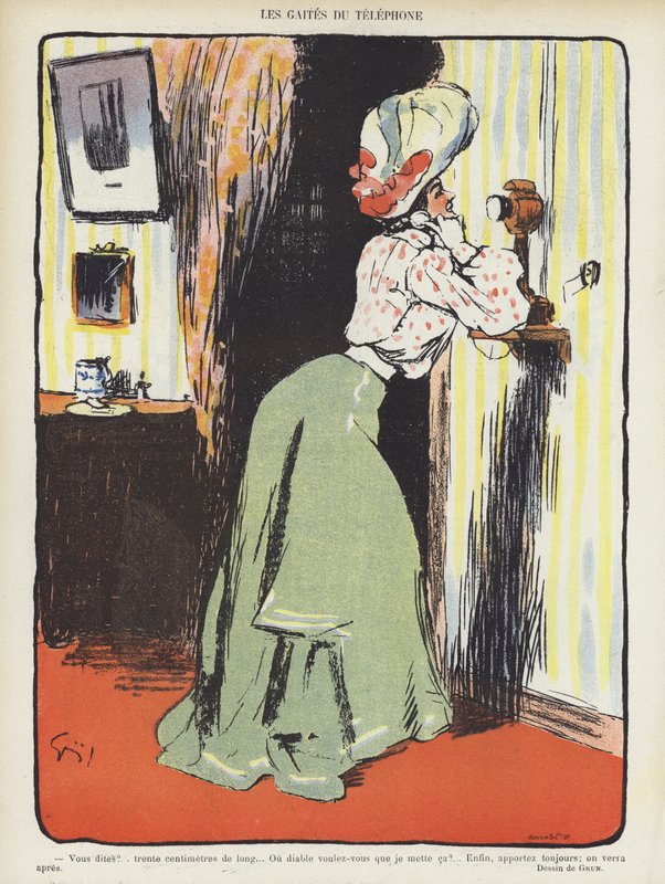 Illustration för Le Rire av Jules Alexandre Gruen or Grun