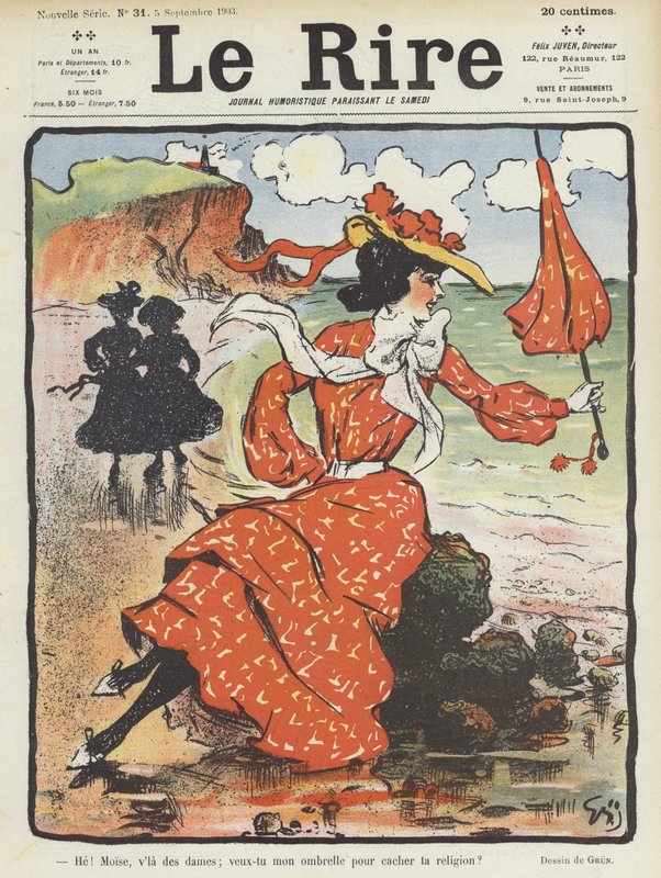 Illustration för Le Rire av Jules Alexandre Gruen or Grun