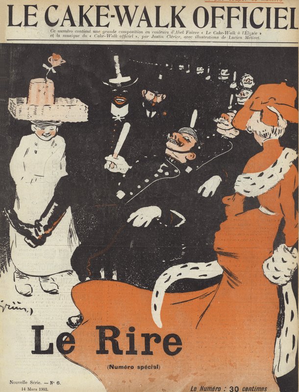 Illustration för Le Rire av Jules Alexandre Gruen or Grun