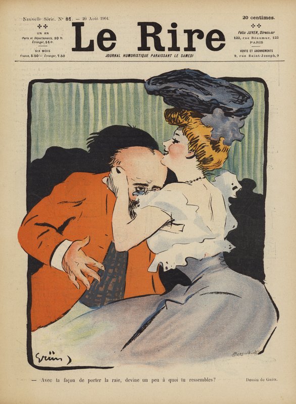 Illustration för Le Rire av Jules Alexandre Gruen or Grun