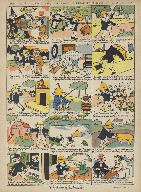 Illustration för Le Rire av Jules Depaquit