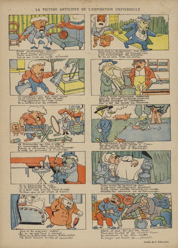 Illustration för Le Rire av Jules Depaquit