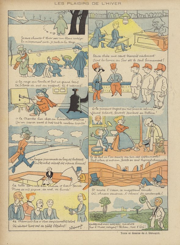 Illustration för Le Rire av Jules Depaquit