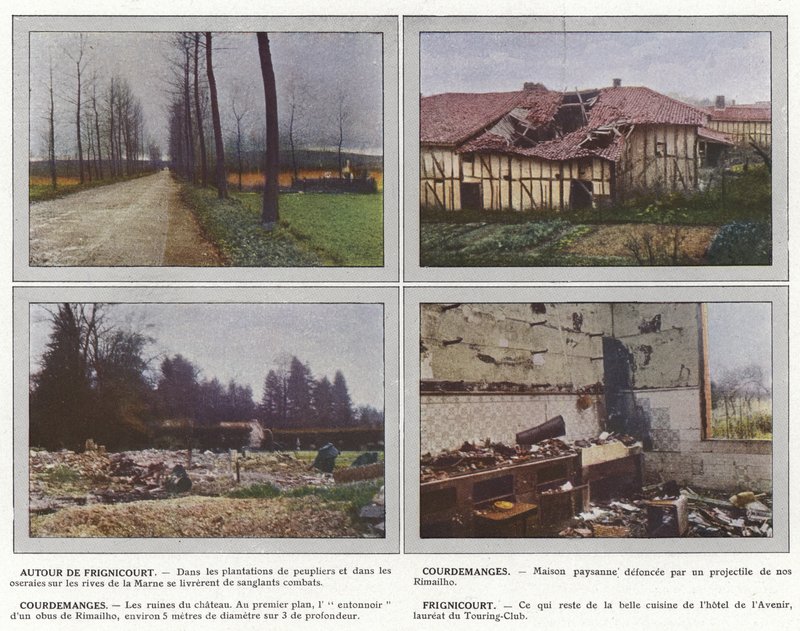 Runt Frignicourt, Courdemanges, Courdemanges, Frignicourt av Jules Gervais Courtellemont
