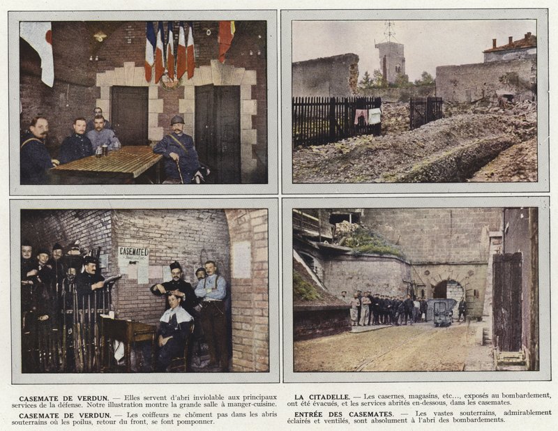 Verdun Kasemat, Citadellet, Verdun Kasemat, Ingång till Kasematerna av Jules Gervais Courtellemont