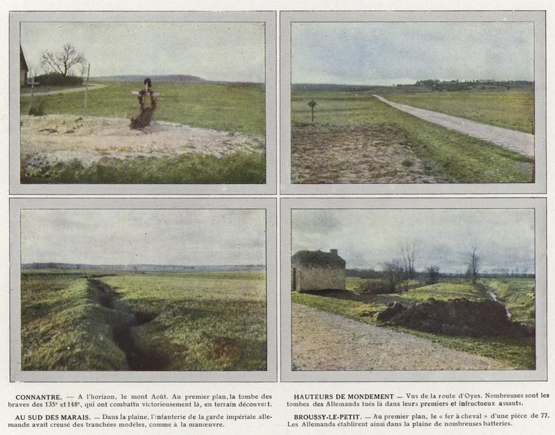 Connantre, Heights of Mondement, söder om myrarna, Broussy-le-Petit av Jules Gervais Courtellemont