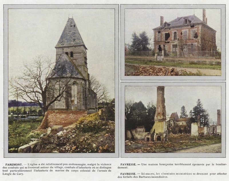 Faremont, Favresse, Favresse av Jules Gervais Courtellemont