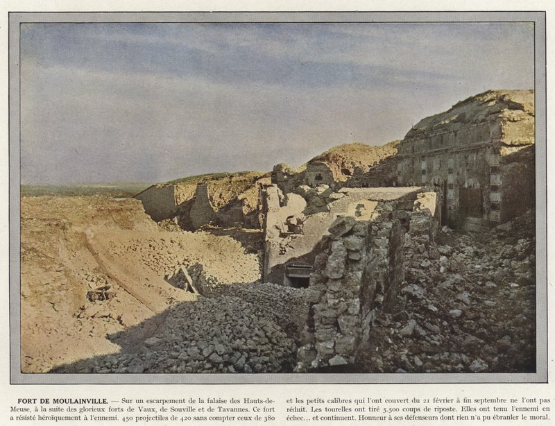 Fortet Moulainville av Jules Gervais Courtellemont