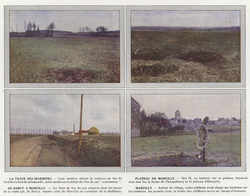 La Trace des Marmites, Plateau de Marcilly, De Barcy och Marcilly, Marcilly av Jules Gervais Courtellemont