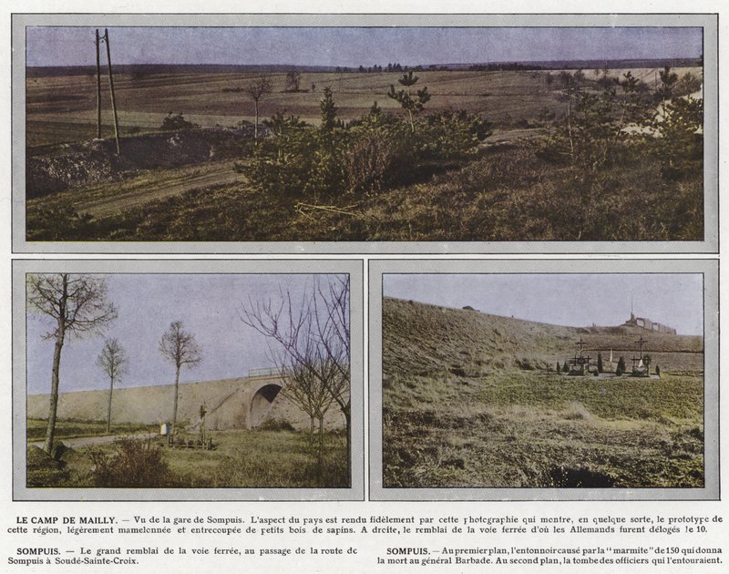 Le Camp de Mailly, Sompuis, Sompuis av Jules Gervais Courtellemont