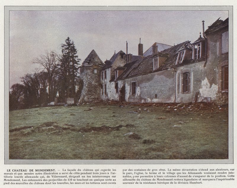 Chateau de Mondement av Jules Gervais-Courtellemont