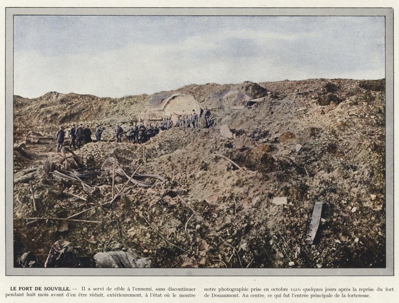 Fortet i Souville av Jules Gervais Courtellemont