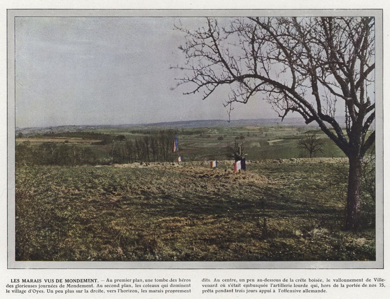 Myrarna sett från Mondement av Jules Gervais Courtellemont
