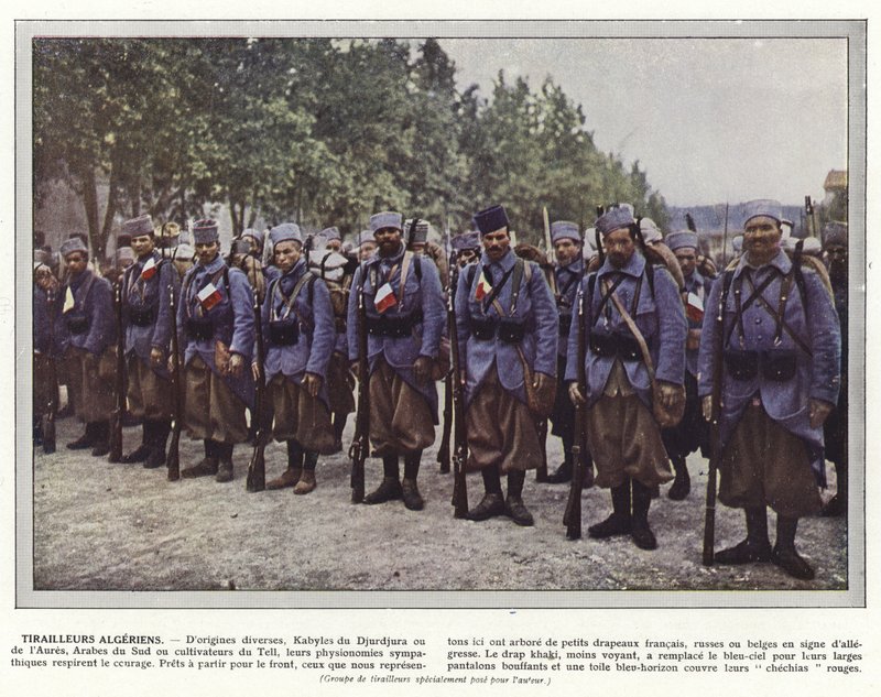Algeriska skyttar av Jules Gervais Courtellemont