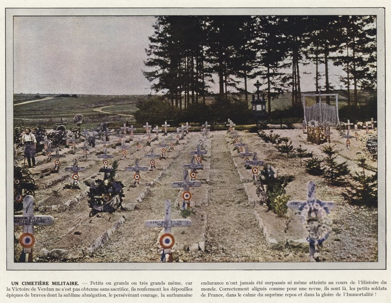 Un Cimetiere Militaire av Jules Gervais Courtellemont