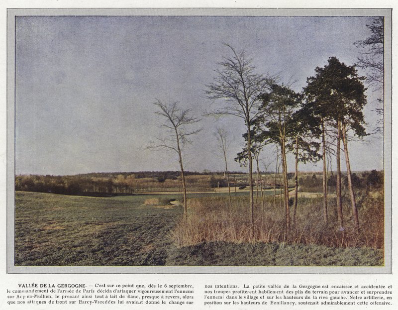 Vallee de la Gergogne av Jules Gervais Courtellemont