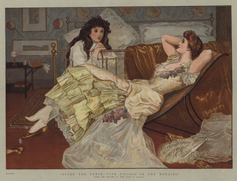 Ina ua uma le Siva, Ta le Lima i le Taeao (chromolitho). av Julia Bracewell Folkard