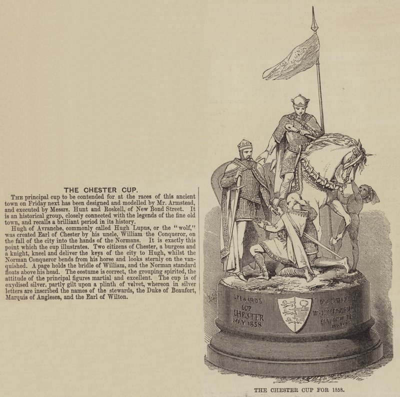 Chester Cup för 1858 av Julian Portch