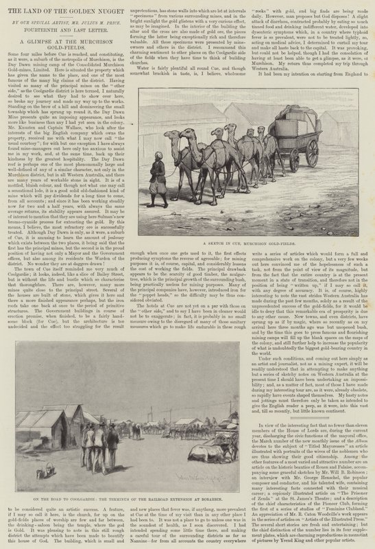 The Land of the Golden Nugget av Julius Mandes Price