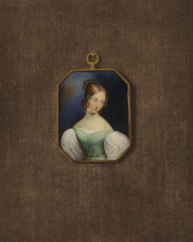 Portrait of a young girl  av Julius Schnorr von Carolsfeld