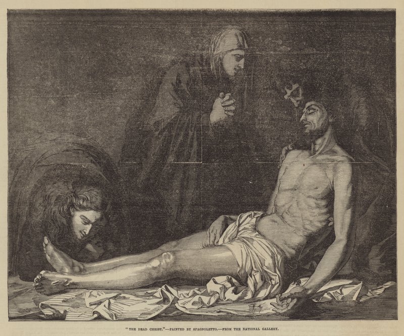 Den döde Kristus av Jusepe de Ribera