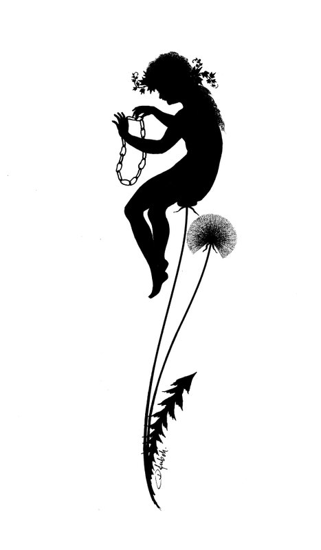 Illustration för Gottliche Jugen av K W Diefenbach av Karl Wilhelm Diefenbach