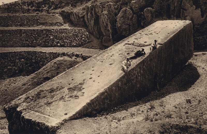 Baalbek, The Great Stone (s/v foto) av Karl Grober